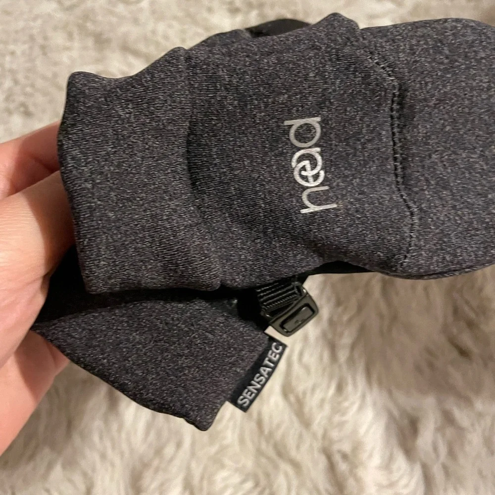 Head Sensatec Gray Baby Mittens XS